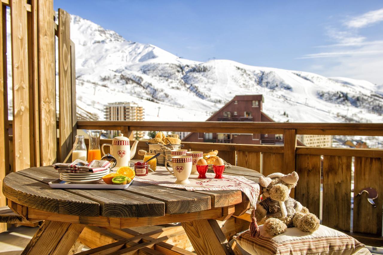 Residence Goelia Les 4 Vallees Saint-François-Longchamp Eksteriør billede